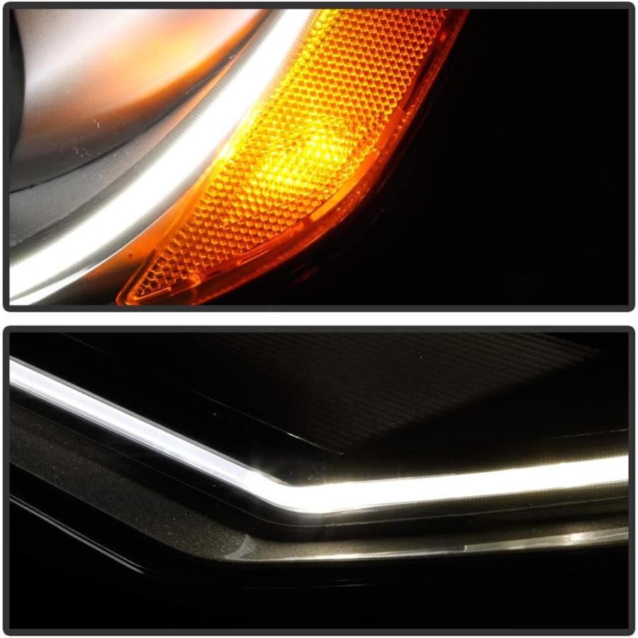 【並行輸入品】ACANII - [HID/Xenon w/o AFSモデル] 2012-2015 Audi A6 S6 LED DRL プロジェクター_6