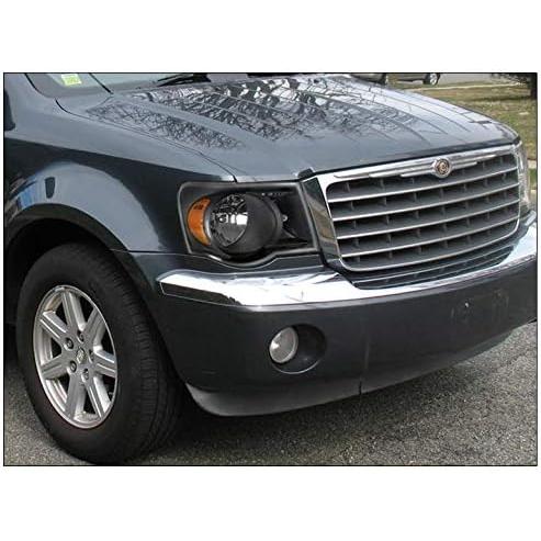 【並行輸入品】ZMAUTOPARTS 交換用ヘッドライト ヘッドライト ブラック 2007-2009年式 Chrysler Aspen　_7