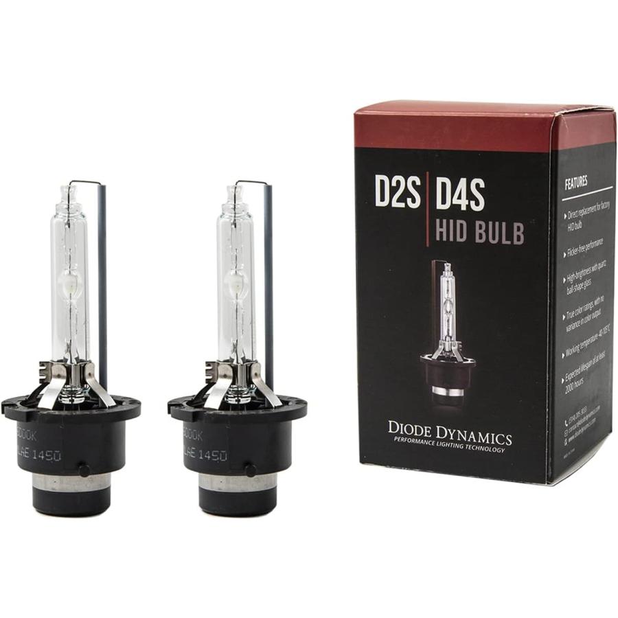 【並行輸入品】ダイオード ダイナミクス 交換用 OEM HID電球 インフィニティ G37 セダン 2009-2013 (ペア) D2S 8000Kの画像