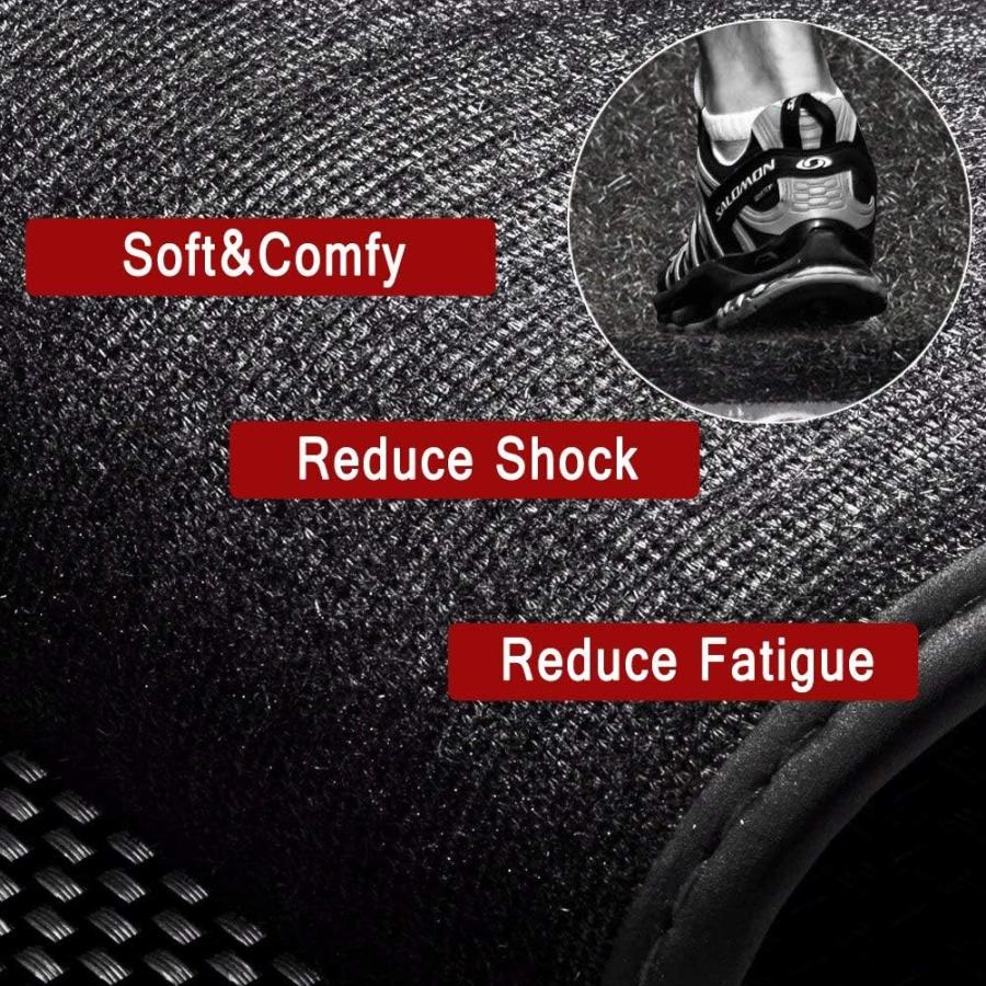 【並行輸入品】AUTAILORS 5人掛けTesla モデルYフロアマット 2020年(ロングレンジ)- 全天候型フロアマット 防水 軽量 無臭 米国_4