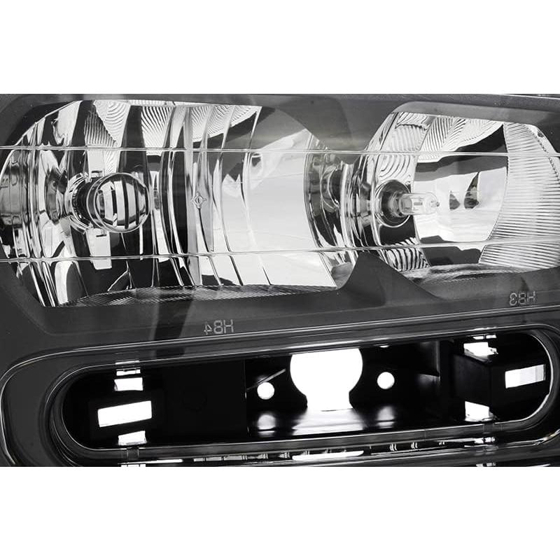【並行輸入品】JP Auto シボレー トレイルブレイザー ヘッドライトランプ 2002 2003 2004 2005 2006 2007 2008の画像