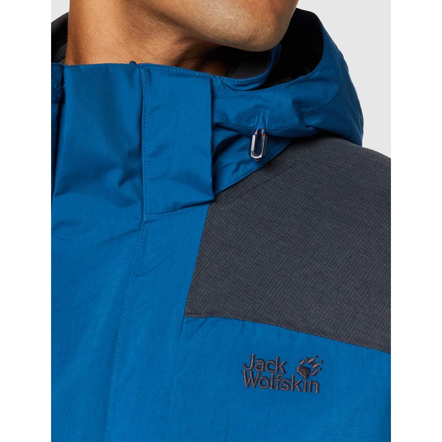 【並行輸入品】Jack Wolfskin Men's Viking Sky Jacket, Dark Cobalt, Lの画像