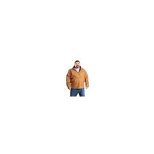 【並行輸入品】Berne Men's Workmans Hooded Jacket, X Large Tall, Brown Duckの画像