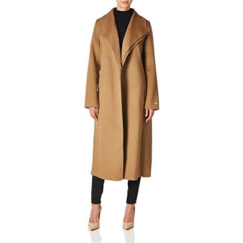 【並行輸入品】TAHARI Women's Maxi Double Face Wool Blend Wrap Coat, X Smallの画像