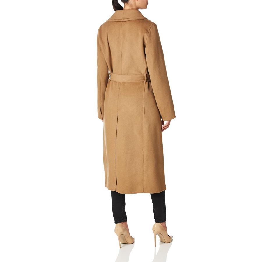 【並行輸入品】TAHARI Women's Maxi Double Face Wool Blend Wrap Coat, X Smallの画像
