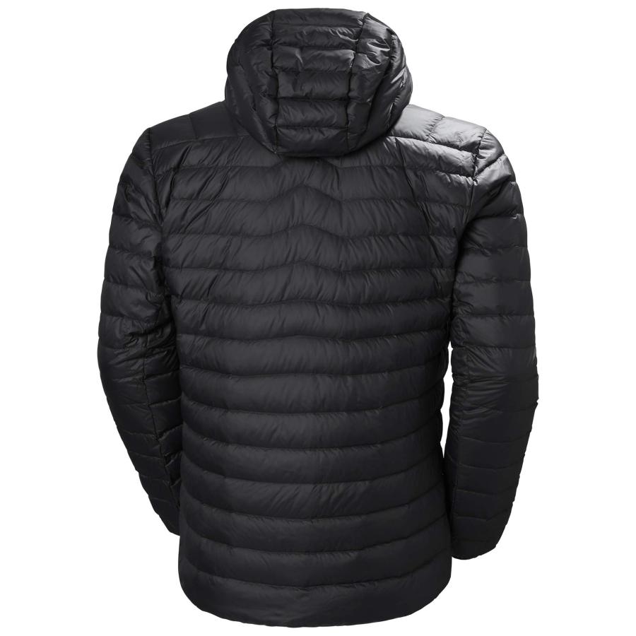 【並行輸入品】Helly Hansen メンズ ベルグラス フード付き ダウン断熱ジャケット US サイズ: XX Large カラー: ブラッの画像