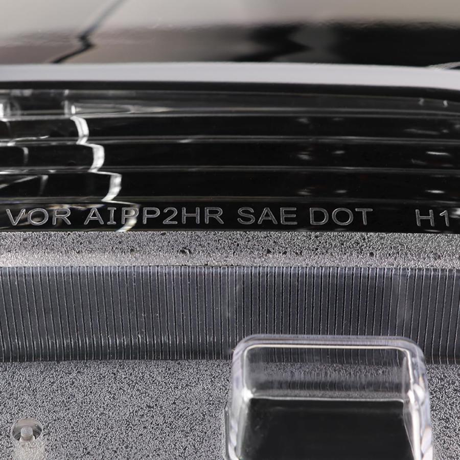 【並行輸入品】Spec-D Tuning LED DRL チューブ プロジェクター ヘッドライト ブラック シボレーコロラドヘッドライトアセンブリ 左の画像