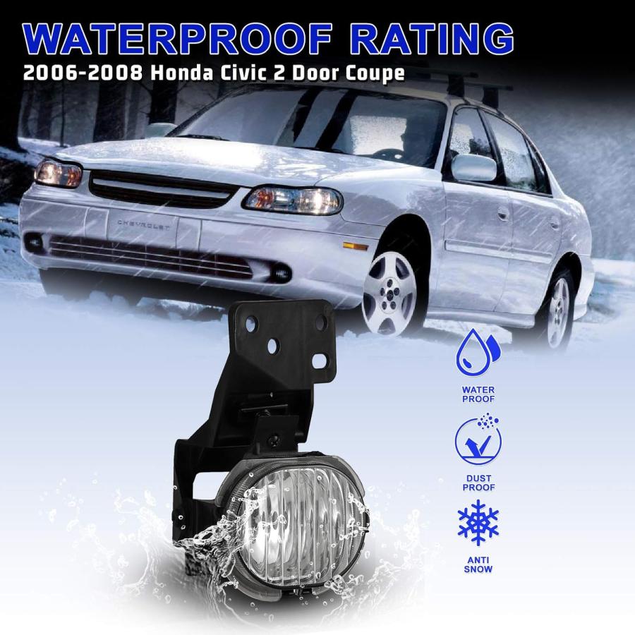 【並行輸入品】AUTOFREE Driving Fog Lights Fit for 1997 1998 1999 2000 2001 2002 20の画像