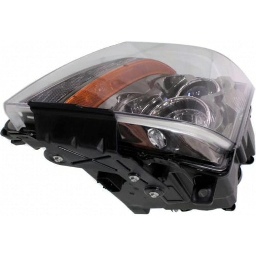 【並行輸入品】Compatible With Cadillac CTS Headlight 2008-2014 Driver Side Halogenの画像