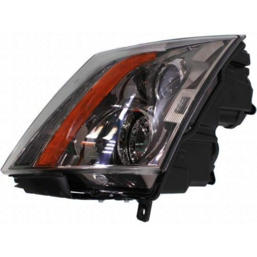【並行輸入品】Compatible With Cadillac CTS Headlight 2008-2014 Driver Side Halogenの画像
