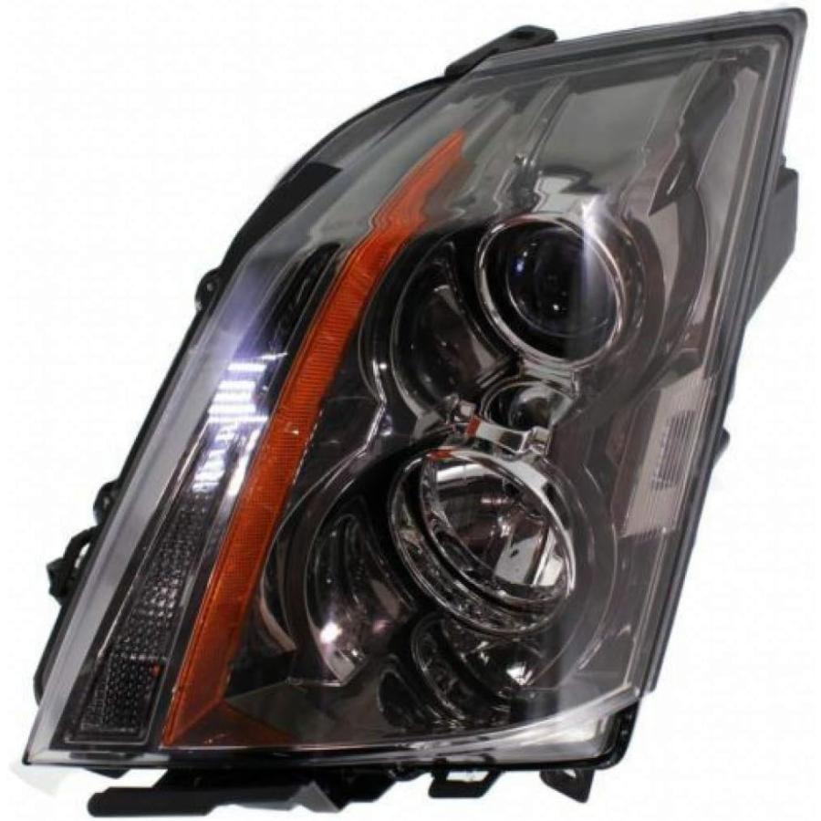 【並行輸入品】Compatible With Cadillac CTS Headlight 2008-2014 Driver Side Halogenの画像