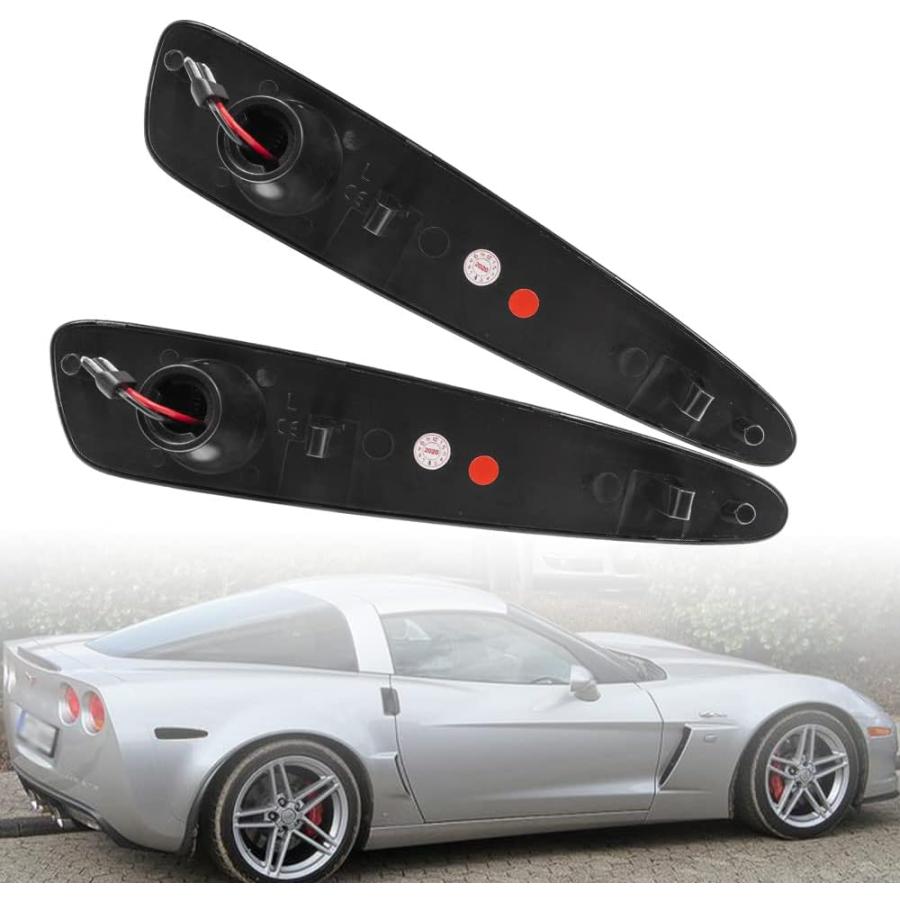 【並行輸入品】NSLUMO LED Rear Side Marker Lights for Chevy Corvette C6 2005-2013 S_3