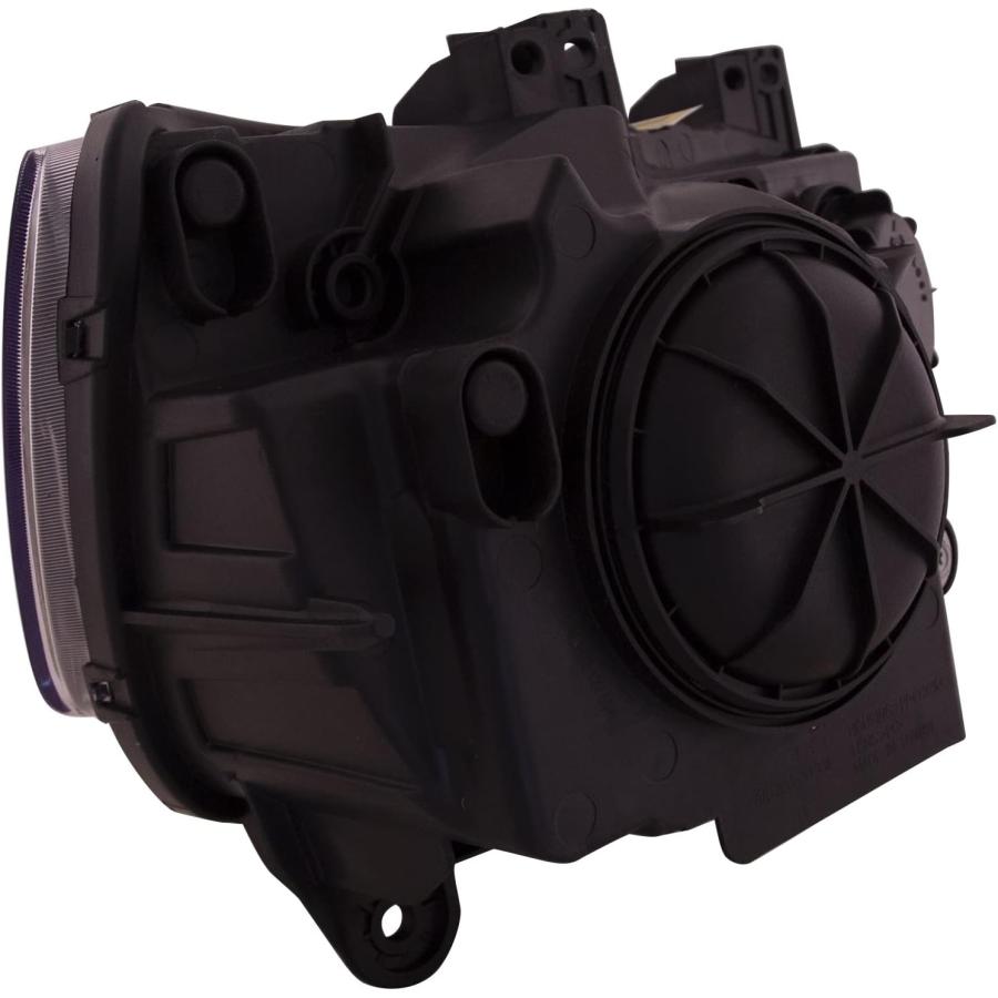 【並行輸入品】HEADLIGHTSDEPOT ヘッドライト ハロゲン クロムベゼル CAPA認定 左利き用 運転席側 2011-2014 Chrysl_2