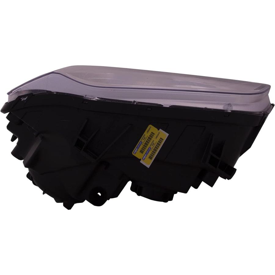 【並行輸入品】HEADLIGHTSDEPOT ヘッドライト ハロゲン クロムベゼル CAPA認定 左利き用 運転席側 2011-2014 Chrysl_4