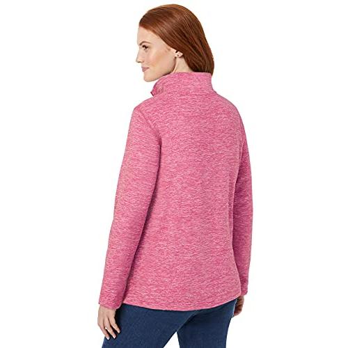 【並行輸入品】Woman Within レディース プラスサイズ マイクロフリース クォータージップ プルオーバー フリースジャケット US サ_7