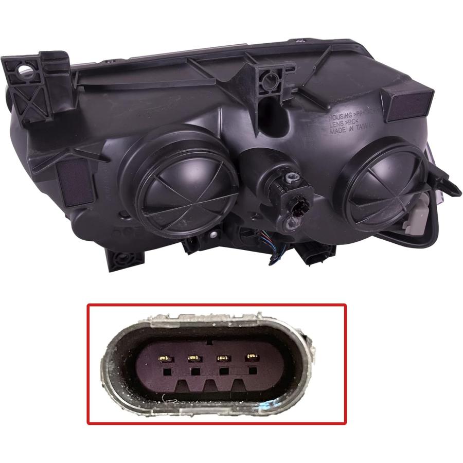 【並行輸入品】HEADLIGHTSDEPOT Headlight Halogen CAPA Certified Left And Right Pairの画像