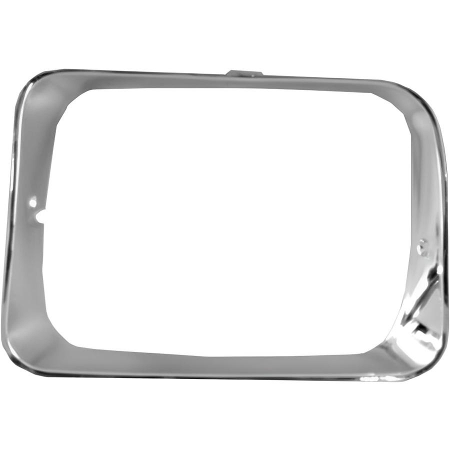 【並行輸入品】I-Match Auto Parts ドライバーと助手席側ヘッドランプ ドアベゼル 交換用 92-93 Dodge Fullsize Pの画像