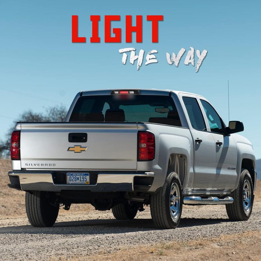 【並行輸入品】ハイマウント3ストップライトアセンブリ 2014-2018 シボレーシルバラード/GMC シエラ 1500 2500HD 3500HD_3