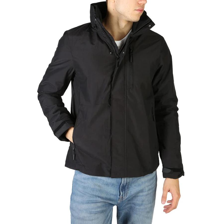 【並行輸入品】Superdry ハリケーンジャケット US サイズ: Large カラー: ブラック Superdry Mens Hurricaの画像