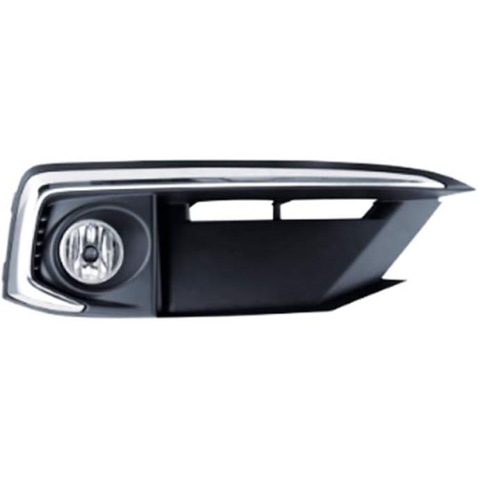 【並行輸入品】CONCEPT AUTOMOTIVE LIGHTS 交換用 2019 2020 ホンダ シビック クローム フォグランプ アセンブリセッ_2
