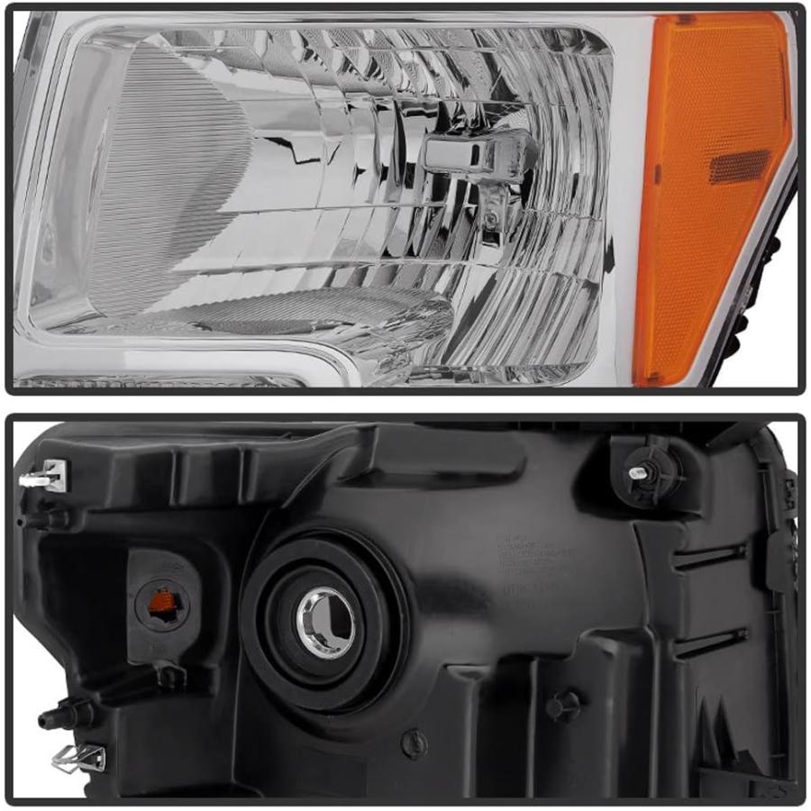 【並行輸入品】ACANII - [ハロゲンモデル] 2009-2014 フォード F150 F-150 ピックアップヘッドライト ヘッドランプ アセン_2