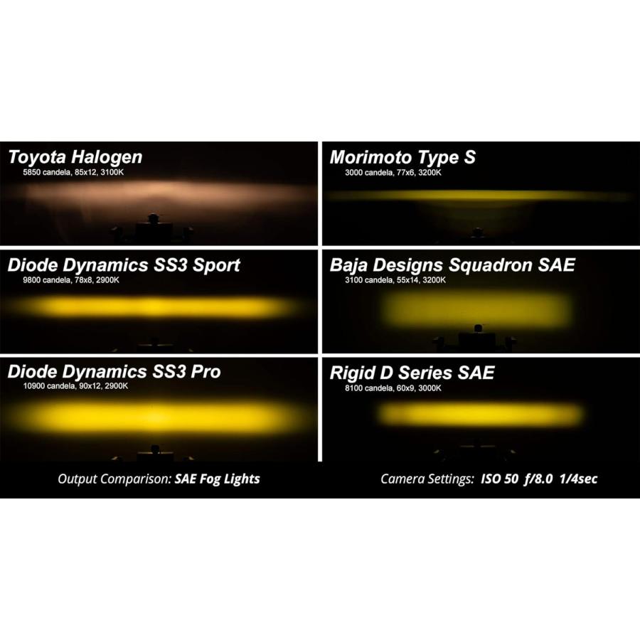 【並行輸入品】Diode Dynamics SS3 LED Fog Light Kit compatible with Ford Super Dut_8
