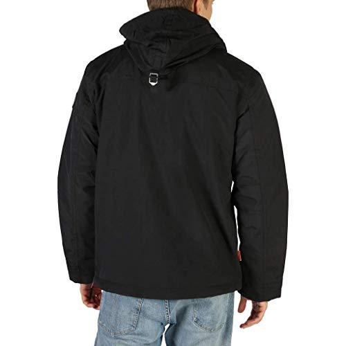【並行輸入品】Napapijri Men's Rainforest Winter Jacket Back Black in Size Smalの画像
