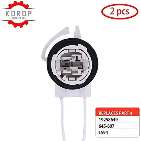 【並行輸入品】Light Socket Wire Harness Pigtail Repair Kit (2pcs) LED/Standard Bu