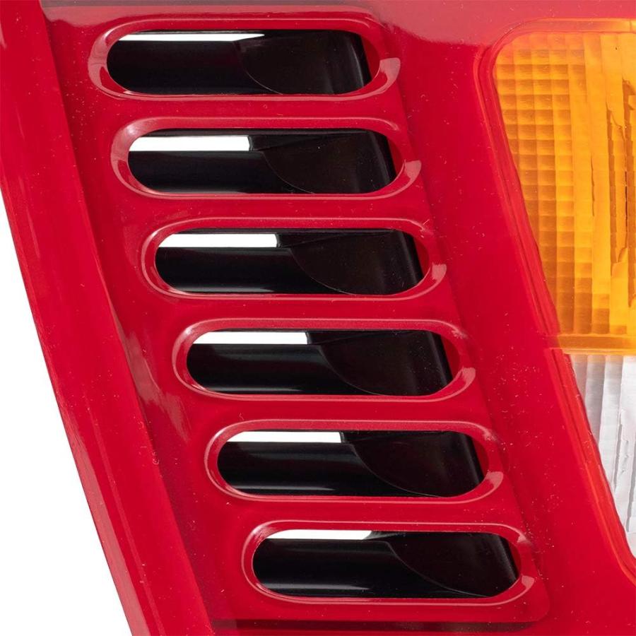 【並行輸入品】EPIC LIGHTING レンズハウジング リアブレーキテールライトアセンブリ 回路基板付き 電球なし 交換用 Jeep 99-02の画像