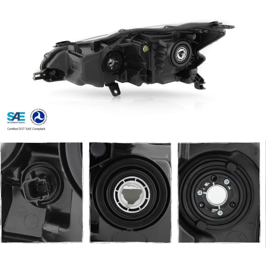 【並行輸入品】AKKON - 19-22 日産アルティマ 4Dr セダンヘッドライト 右助手席側 OEアセンブリ電球付属　_1