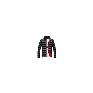 【並行輸入品】Ulooker Men's Winter Solid Jacket Thicken Warm Outwear Casual Ouの画像