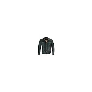【並行輸入品】Daniel Smart Men’s Motorcycle Leather Jacket Soft Lambskin Lightの画像