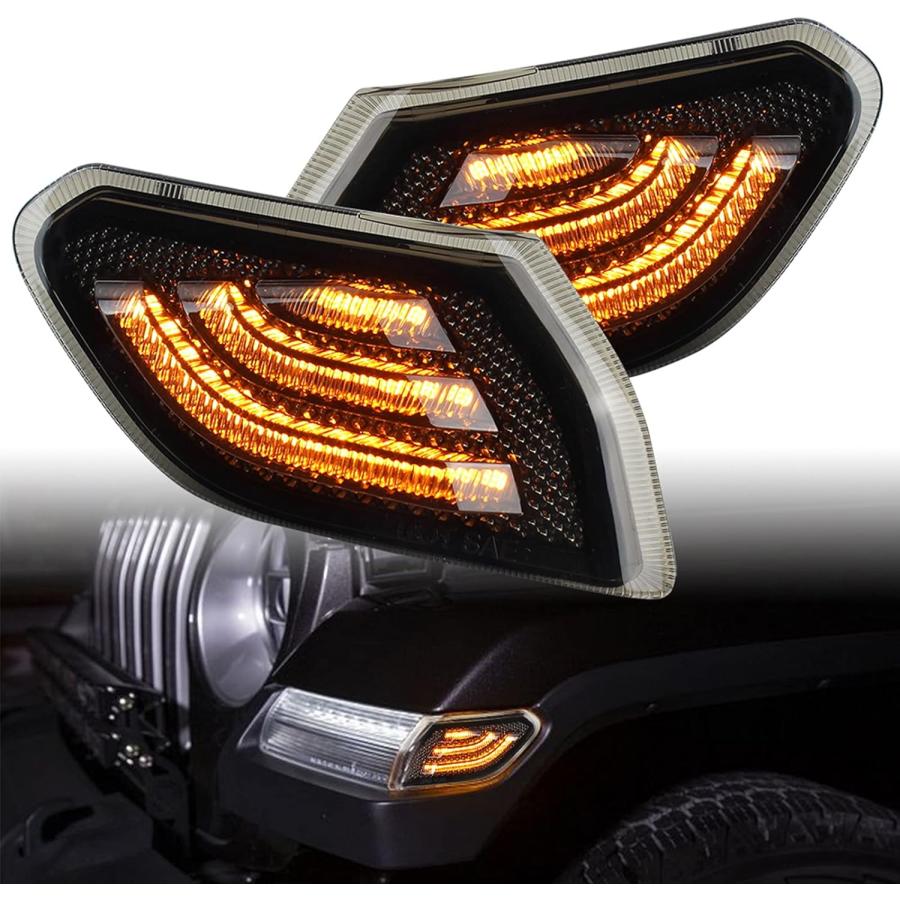 並行輸入品】KMFCDAE LED フロントフェンダー サイドマーカー