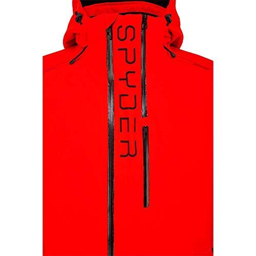 【並行輸入品】Spyder メンズ オービターゴアテックス断熱スキージャケット、火山、X ラージ レッド Spyder Men's Orbiteの画像