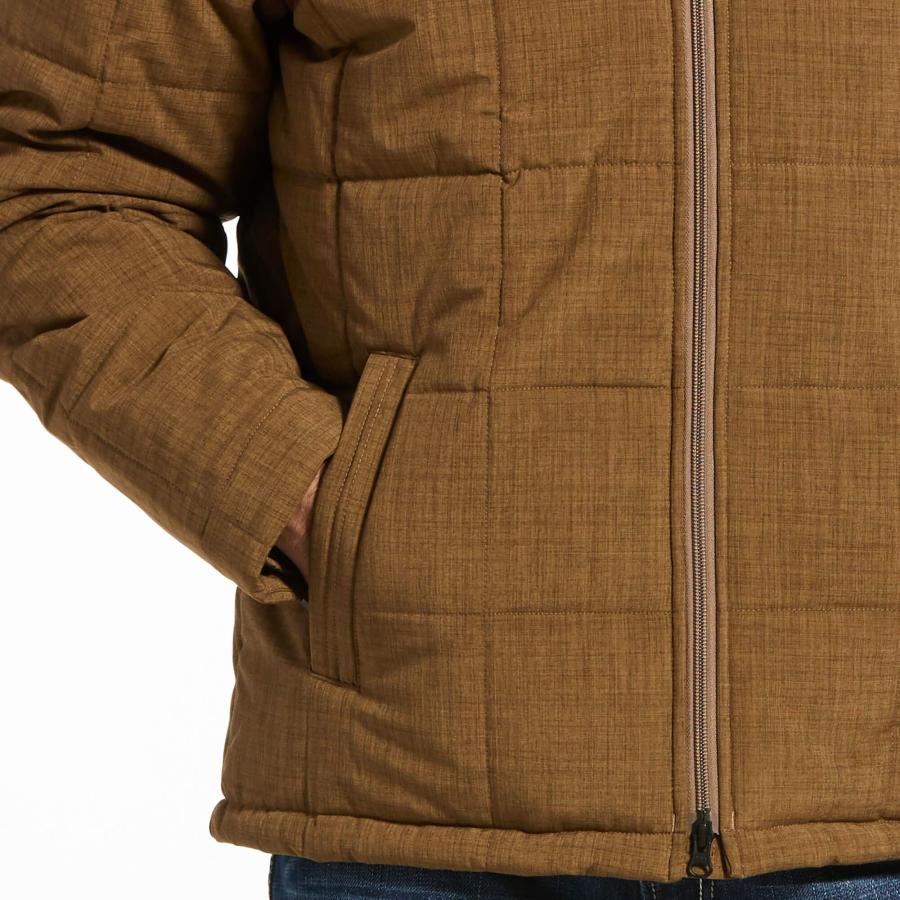 ARIAT Men's Field Khaki Crius Concealed Carry Insulated Jacket T 並行輸入品｜good-face｜07