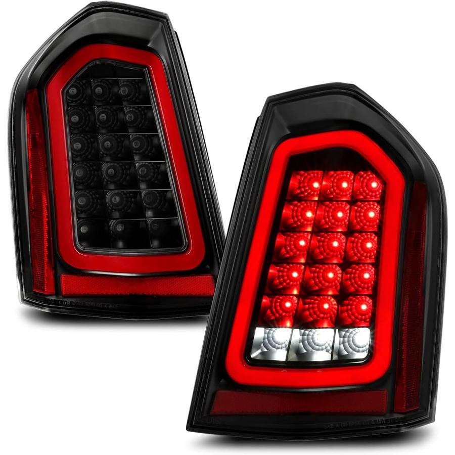 【並行輸入品】AmeriLite フルインテンス LEDテールライト ブレーキとレスバース パーキングライトバー 2011-2014年式クライスラー3_2