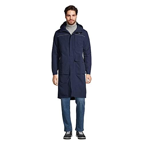 【並行輸入品】Lands' End Mens Squall Stadium Coat Radiant Navy Regular Largeの画像