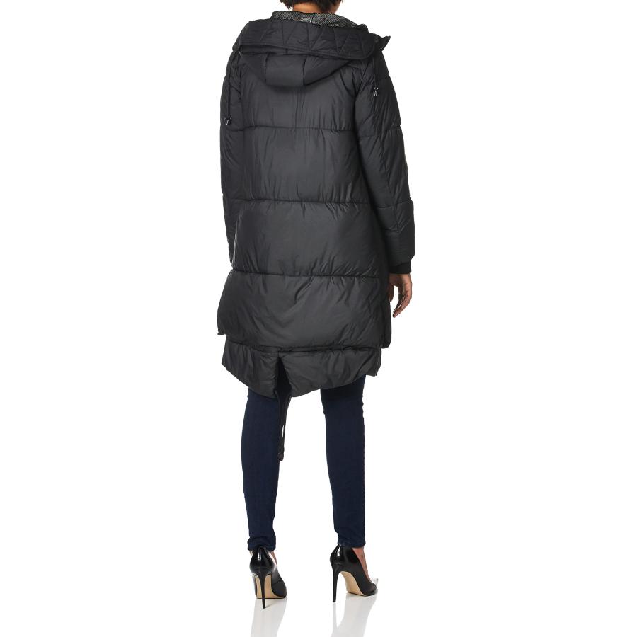 並行輸入品】Cole Haan Women's Taffeta Down Coat with Faux Fur
