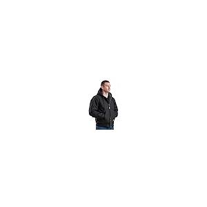 【並行輸入品】Berne Men's ICECAP Insulated Hooded Jacket, XL, Regular, Blackの画像