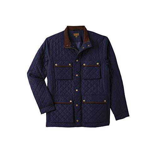 【並行輸入品】Boulder Creek by Kingsize Men's Big & Tall Quilted Jacket   Bigの画像