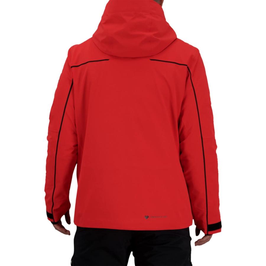 【並行輸入品】Obermeyer Men's Standard Iba Down Hybrid Jacket, Brakelight, 2XLの画像
