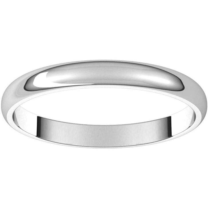 【並行輸入品】Solid Palladium 2.5mm Wedding Band Ring Classic Plain Traditional -の画像