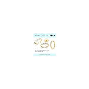 【並行輸入品】La Joya 1/6   1/2 CT TW認定 人工ダイヤモンドチャネルリング   輝く10Kソリッドゴールド結婚指輪 重ね付の画像