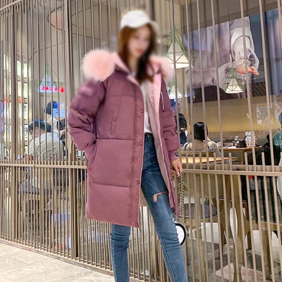 【並行輸入品】UXZDX Ladies Winter Hooded Warm Jacket, Casual Loose Jacket Ladiの画像