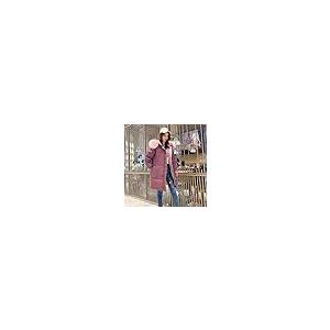 【並行輸入品】UXZDX Ladies Winter Hooded Warm Jacket, Casual Loose Jacket Ladiの画像