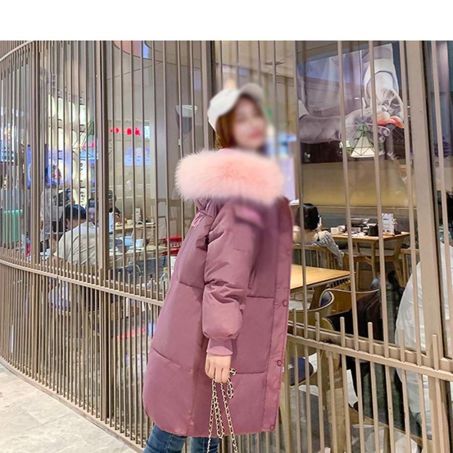 【並行輸入品】UXZDX Ladies Winter Hooded Warm Jacket, Casual Loose Jacket Ladiの画像