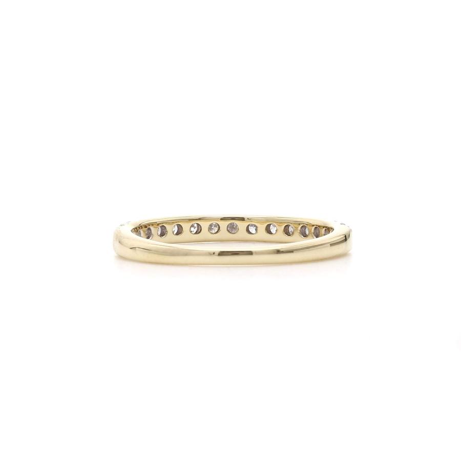 【並行輸入品】ニューワールド ダイヤモンド バンドリング 1/2カラット 人工ダイヤモンド 結婚指輪 14kt イエローゴールド (F G カラの画像
