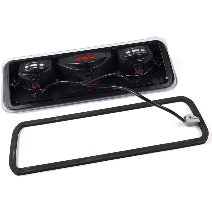 【並行輸入品】ハイマウント LED サードブレーキライト カーゴランプ 交換用 フォード F150 F-150 2004-2008 スモークド LED_5