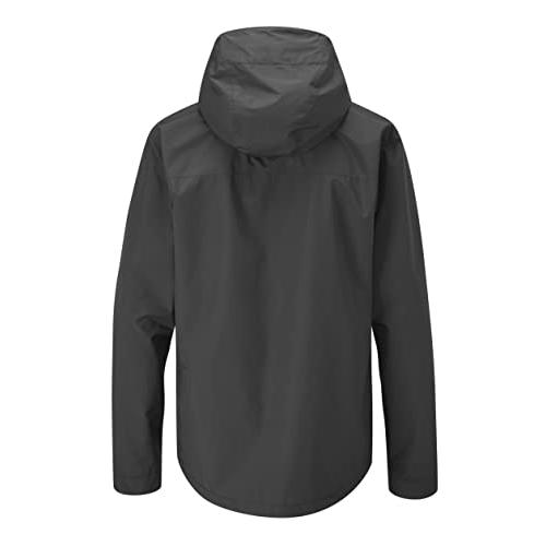 【並行輸入品】[Rab] ラブ ダウンポーエコジャケット メンズ M(JPNサイズL) ブラック 黒 RAB Men's Downpour Ecの画像