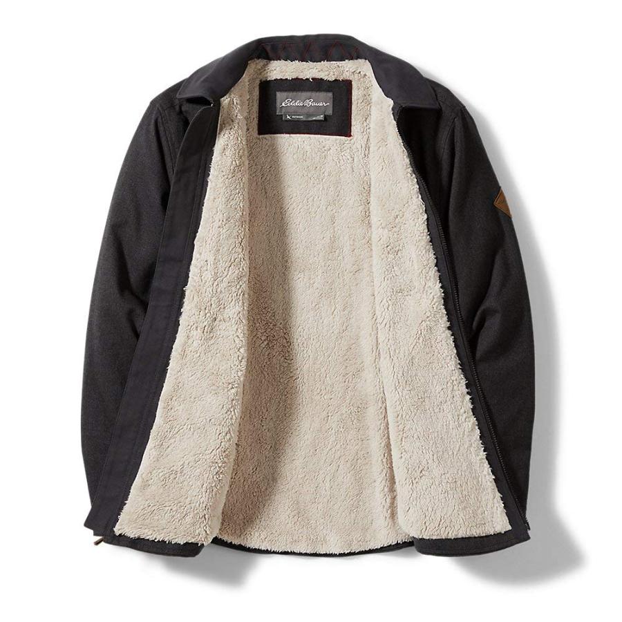 【並行輸入品】Eddie Bauer Men's Eddie's Favorite Flannel Faux Shearling Linedの画像